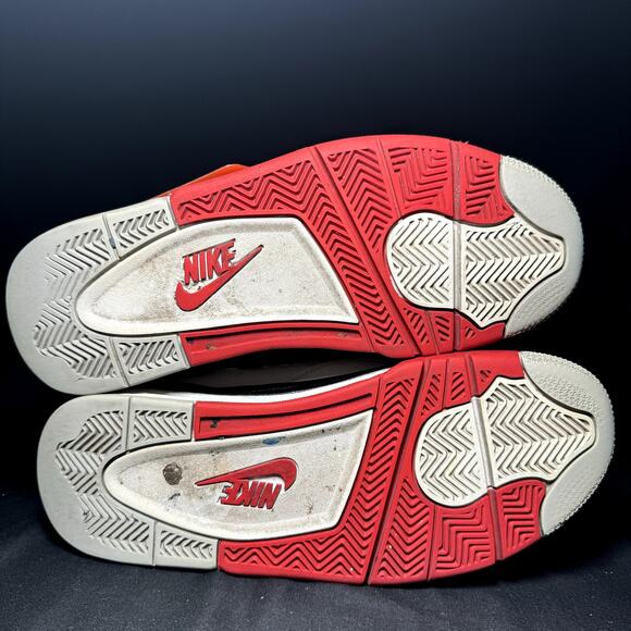 Size 8 - Nike Air Jordan 4 Retro OG Fire Red 2020 Men' Shoes - Picture 6 of 9